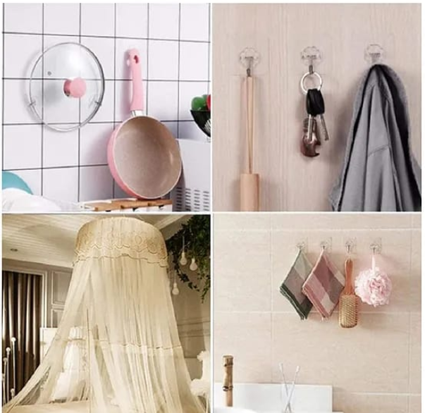 Wall hanging sticky hooks (20pcs)