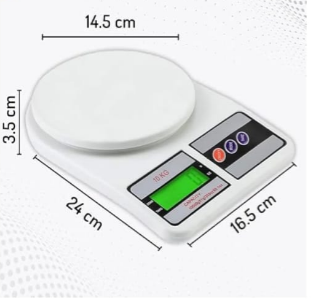 Electronic Kitchen Scale (batteries included)