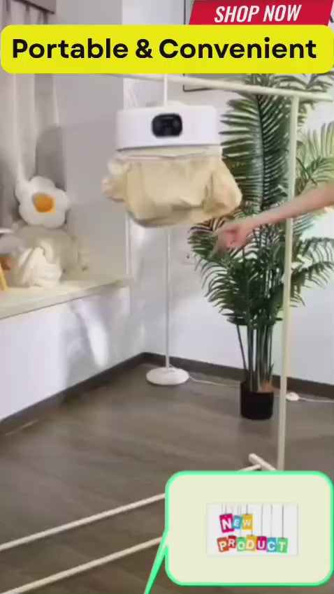 Portable smart clothes dryer