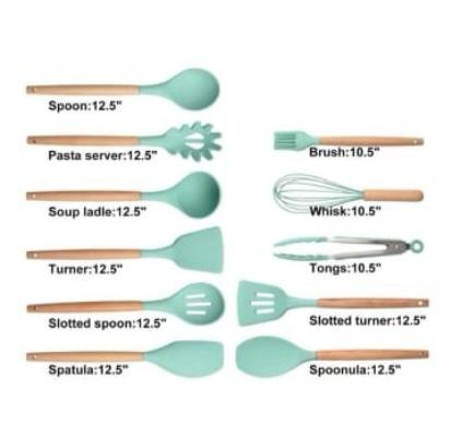 12 pc Spatula set