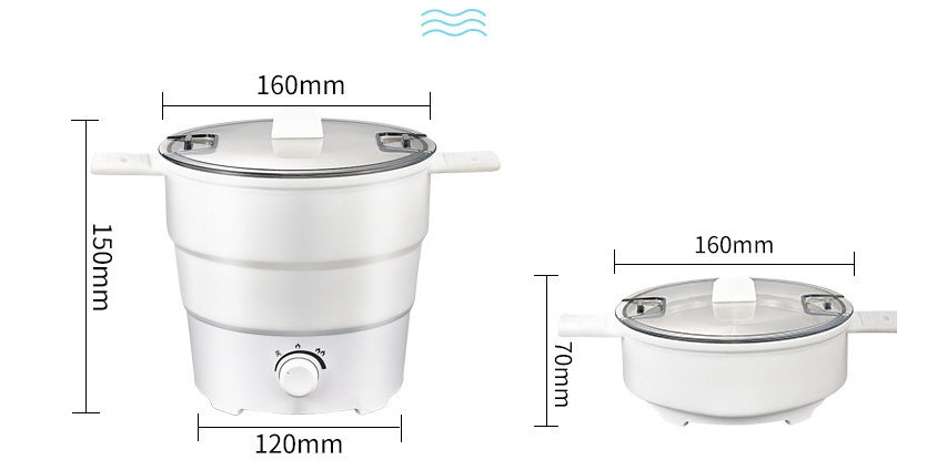 Multifunctional Electric Cooker Mini  Cooker for Travel Folding Cooker Convenient Household Rice - Zenful Living