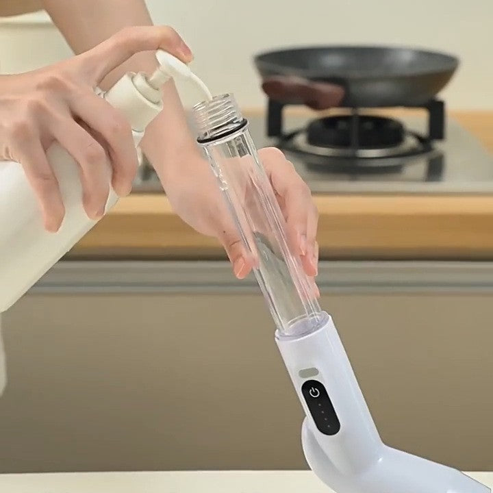 Electric Multifunction Cleaning Brush Household Kitchen Bathroom Toilet Cleaning Gadget - Zenful Living