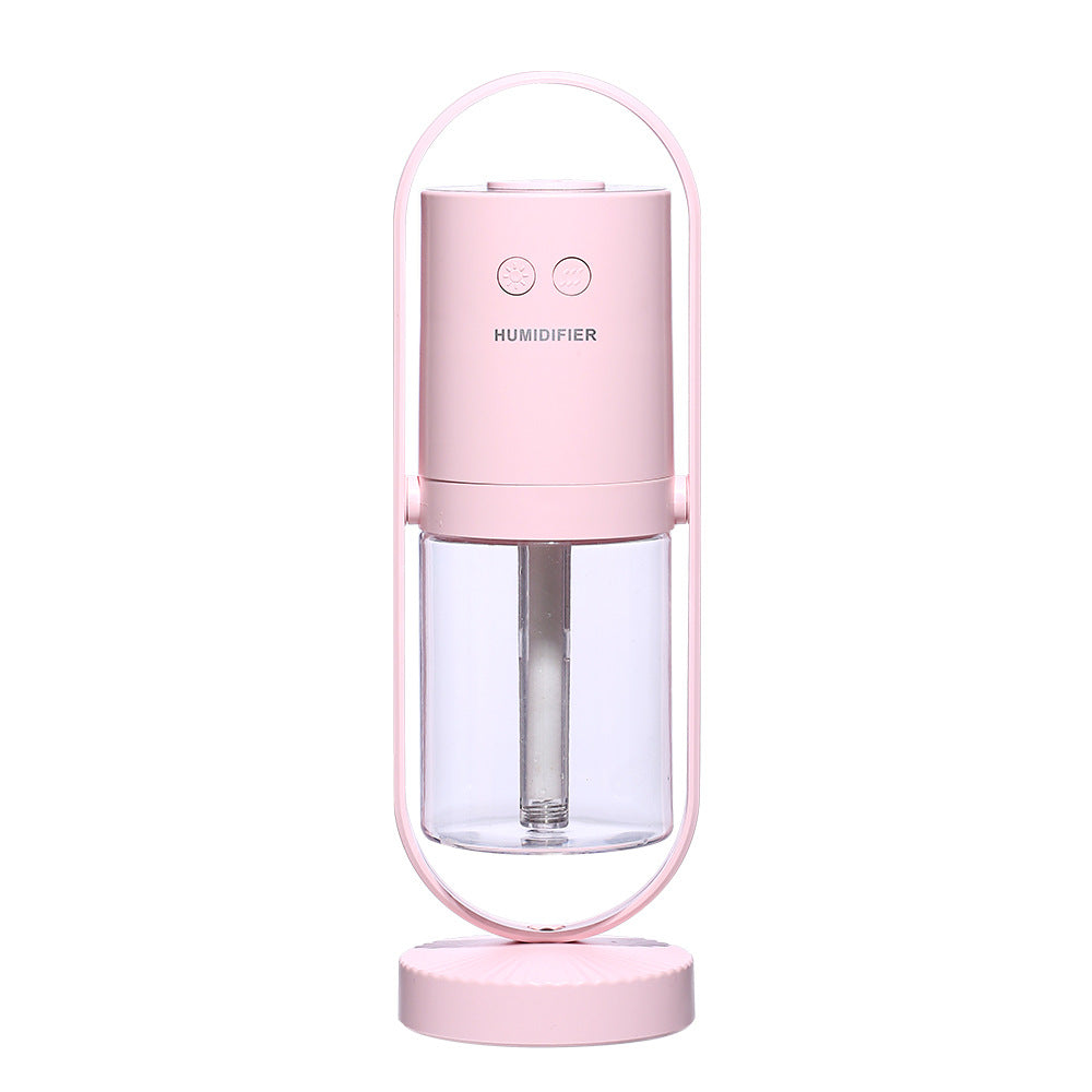 Magic Shadow USB Air Humidifier For Home With Projection Night Lights Ultrasonic Car Mist Maker Mini Office Air Purifier - Zenful Living