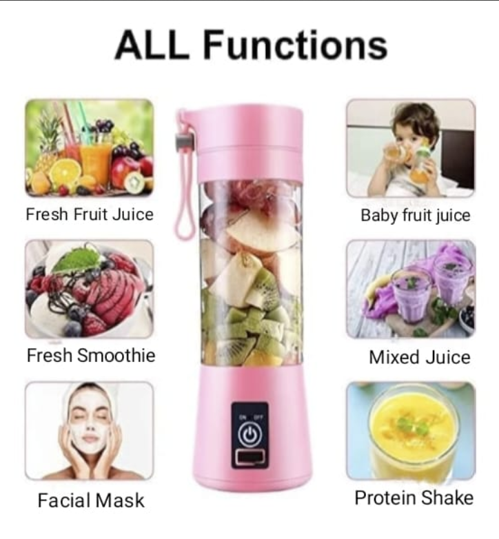 6 blade USB juicer