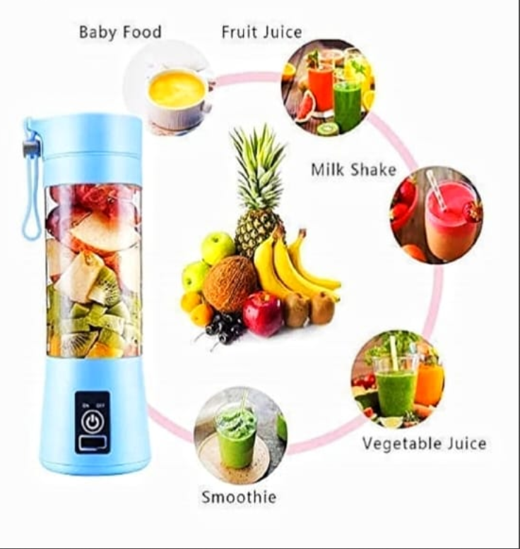 6 blade USB juicer