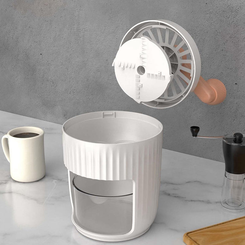 Hand-cranked Ice Shaving Machine Small Household Ice Crusher Hand-cranked Smoothie Machine Hail Ice Machine Kitchen Gadgets - Zenful Living
