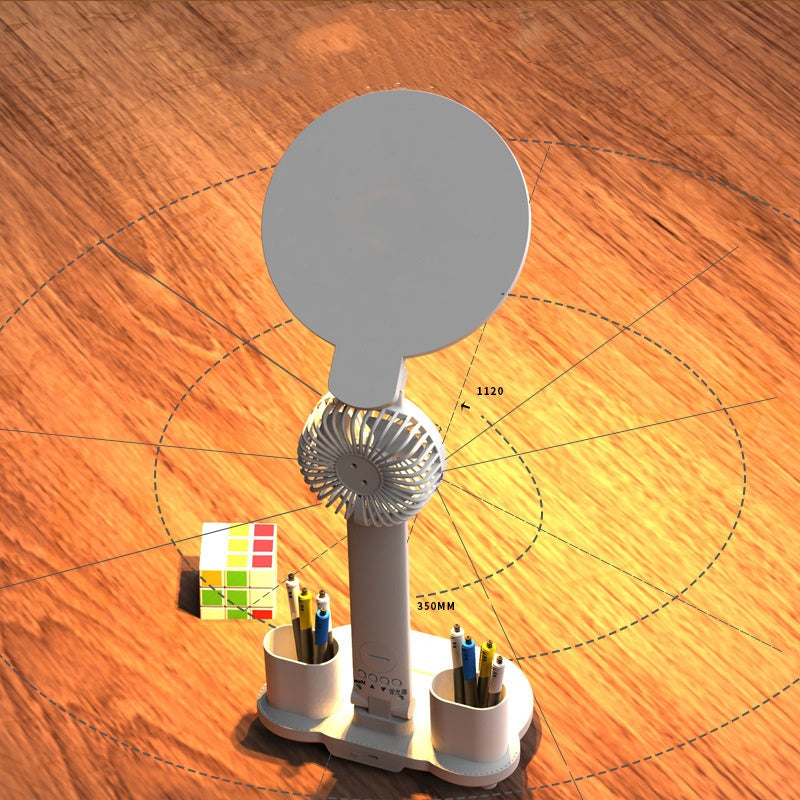 3 IN 1 Powerful fan study lamp and pen holder - Zenful Living