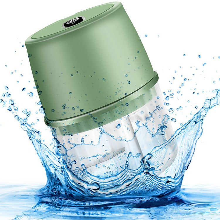 USB Rechargeable Electric Garlic Press Portable Wireless Food Chopper Mini Complementary Food Mixer Kitchen Gadgets - Zenful Living