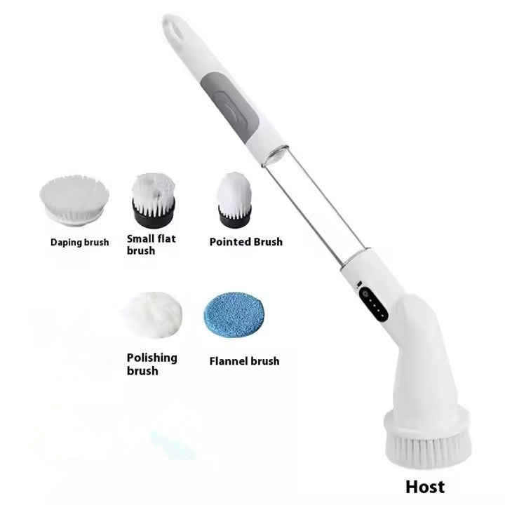Electric Multifunction Cleaning Brush Household Kitchen Bathroom Toilet Cleaning Gadget - Zenful Living
