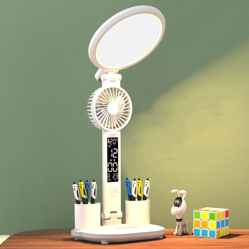 3 IN 1 Powerful fan study lamp and pen holder - Zenful Living